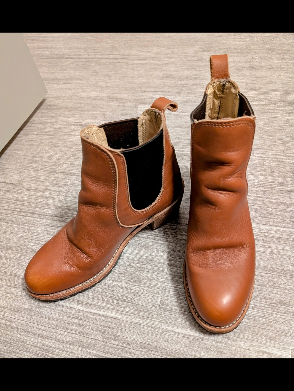 Red Wing, Small Heel, Leather Ankle Boots